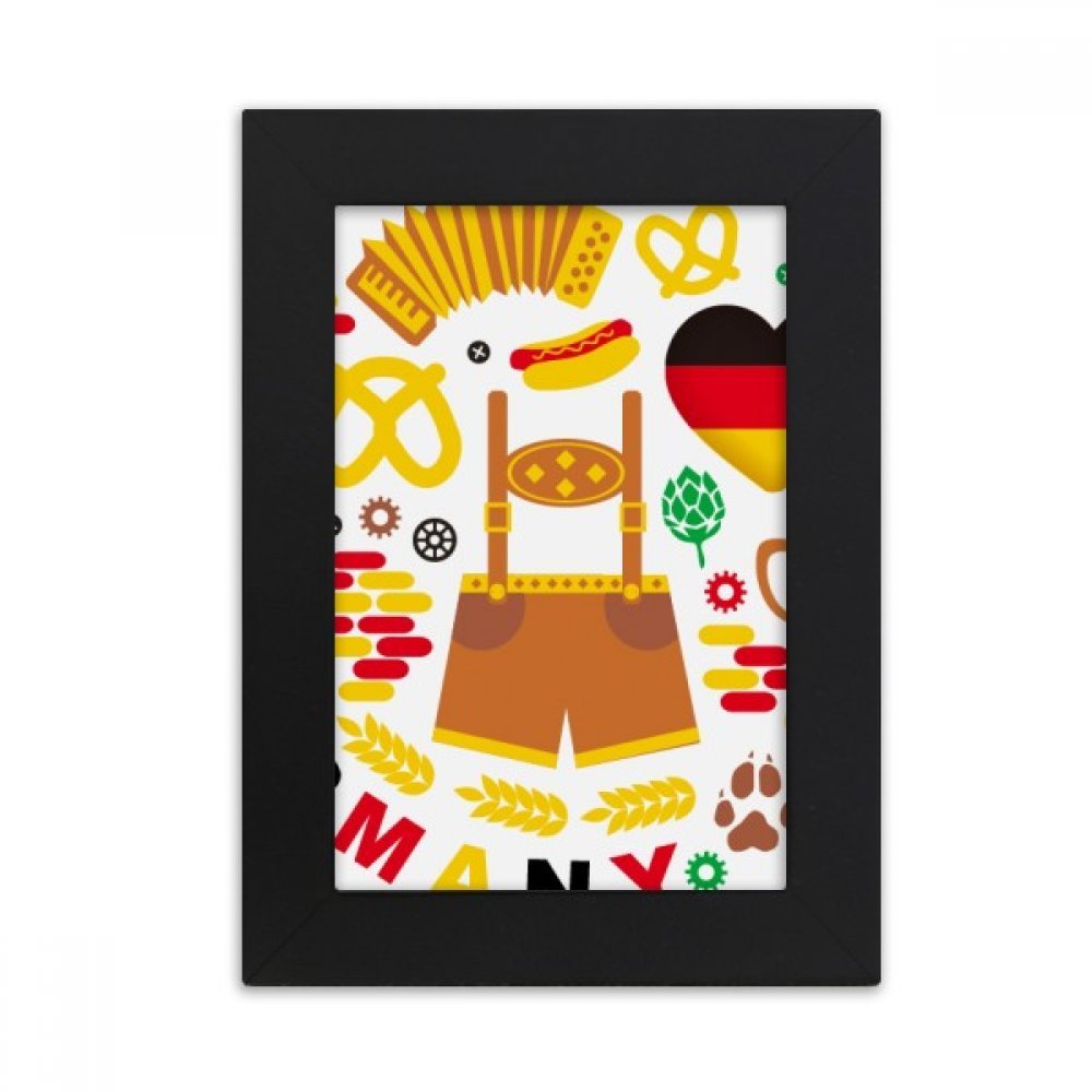 Cadre photo Allemagne drapeau des douanes idée cadeau originale