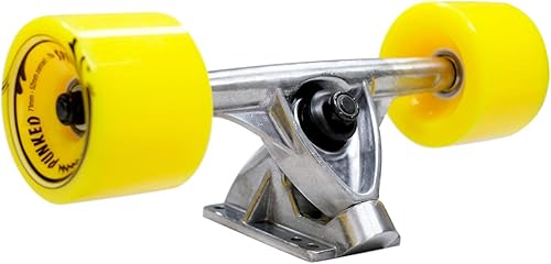 Miniatura 7 de Yocaher Longboard Complete Mini Cruiser 27" x 8" wPremium Black Grip Tape, Heavy Duty Aluminum Alloy Truck, 62mm Wheels, ABEC -9 Bearings