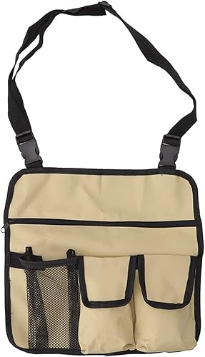 Miniatura 10 de Bolsa colgante para silla de camping, silla lateral ajustable portátil para sillas de playa, bolsas de almacenamiento laterales, tela Oxford 600D,