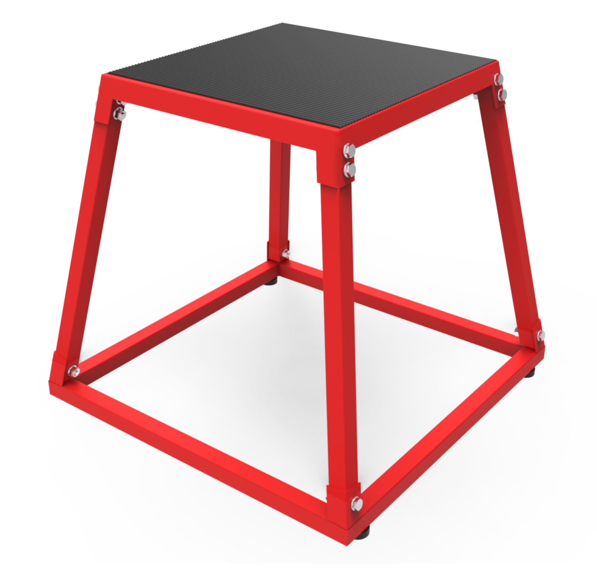 GarveeTech 4-Teilige Plyometrische Sprungboxen, Anti-Rutsch Oberfläche