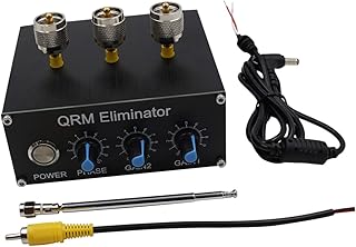 Angoily Eliminador Qrm Caixa De Liga De Alumínio Ajustável Eliminador De Sinal Ajustável Liga De Alumínio Cancelador De Sinal Ajustável Qrm Canceller Liga De Alumínio Placa De Fibra De