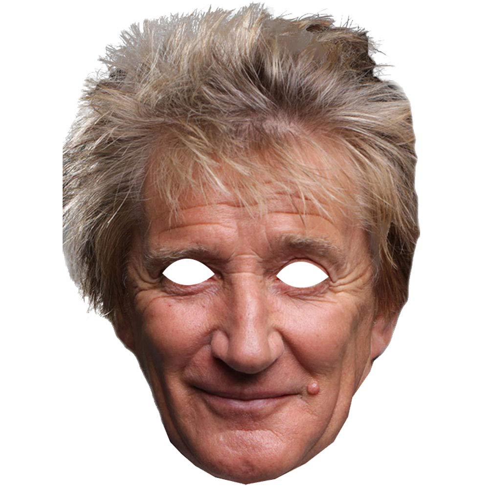 Buy Rod Stewart Celebrity Singer Card Face Fancy Dress Party Single