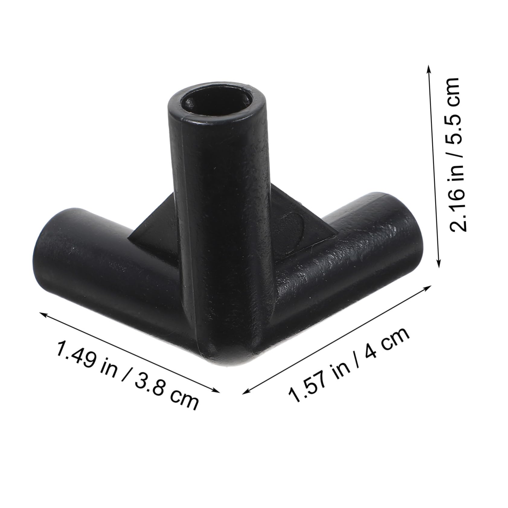 Accessoires de Tente pour Armature, Connecteur à 3 Voies, 24 Pièces
