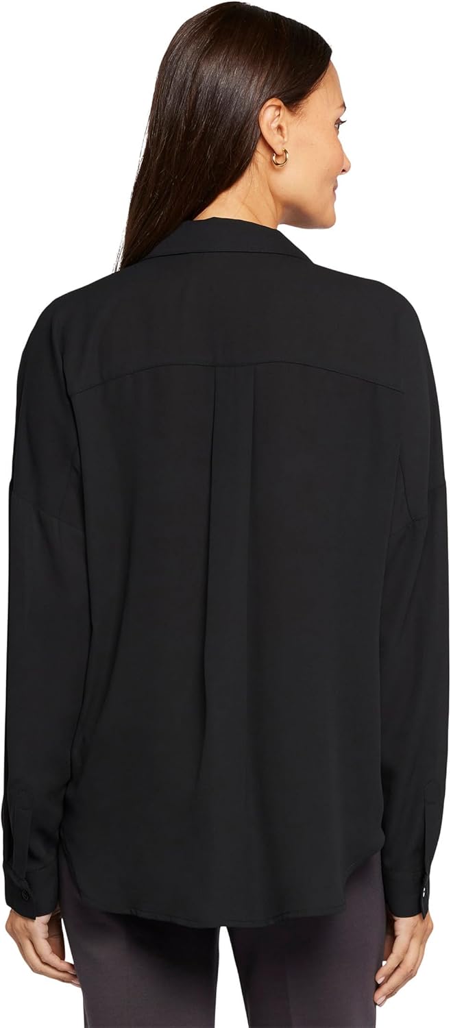 NYDJ Womens Long Sleeve Becky Blouse - Image 2