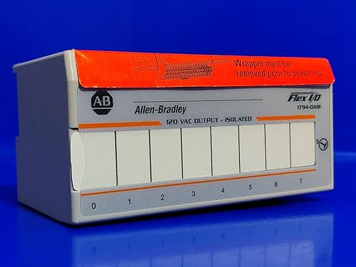 Miniatura 2 de 1794-OA8I 8 Puntos 120VAC Salida, Módulo de Salida, CA, Estilo abierto, Flex I/O, Discreto, Montaje DIN IP20 1794OA8I 1794-1794 PLC Master