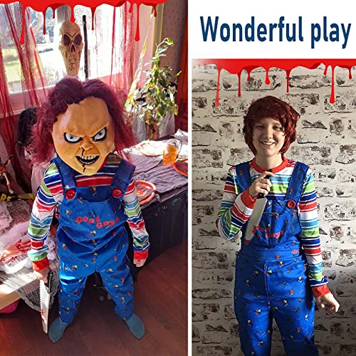 Disfraz Chucky para niños talla 140 miniatura 3