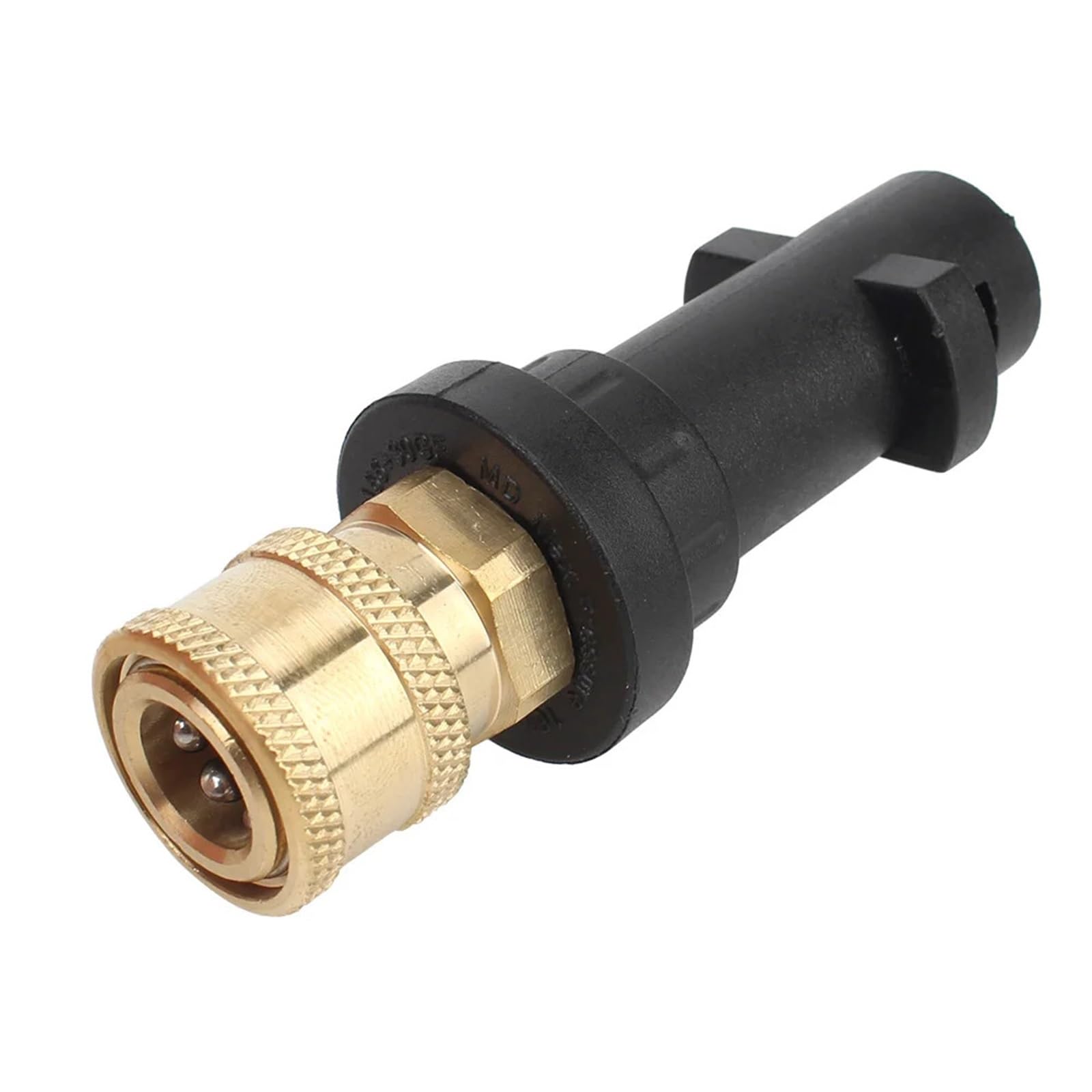 Conector de alta presión para Karcher K que agiliza el acople de tu depósito de espuma de 12mm