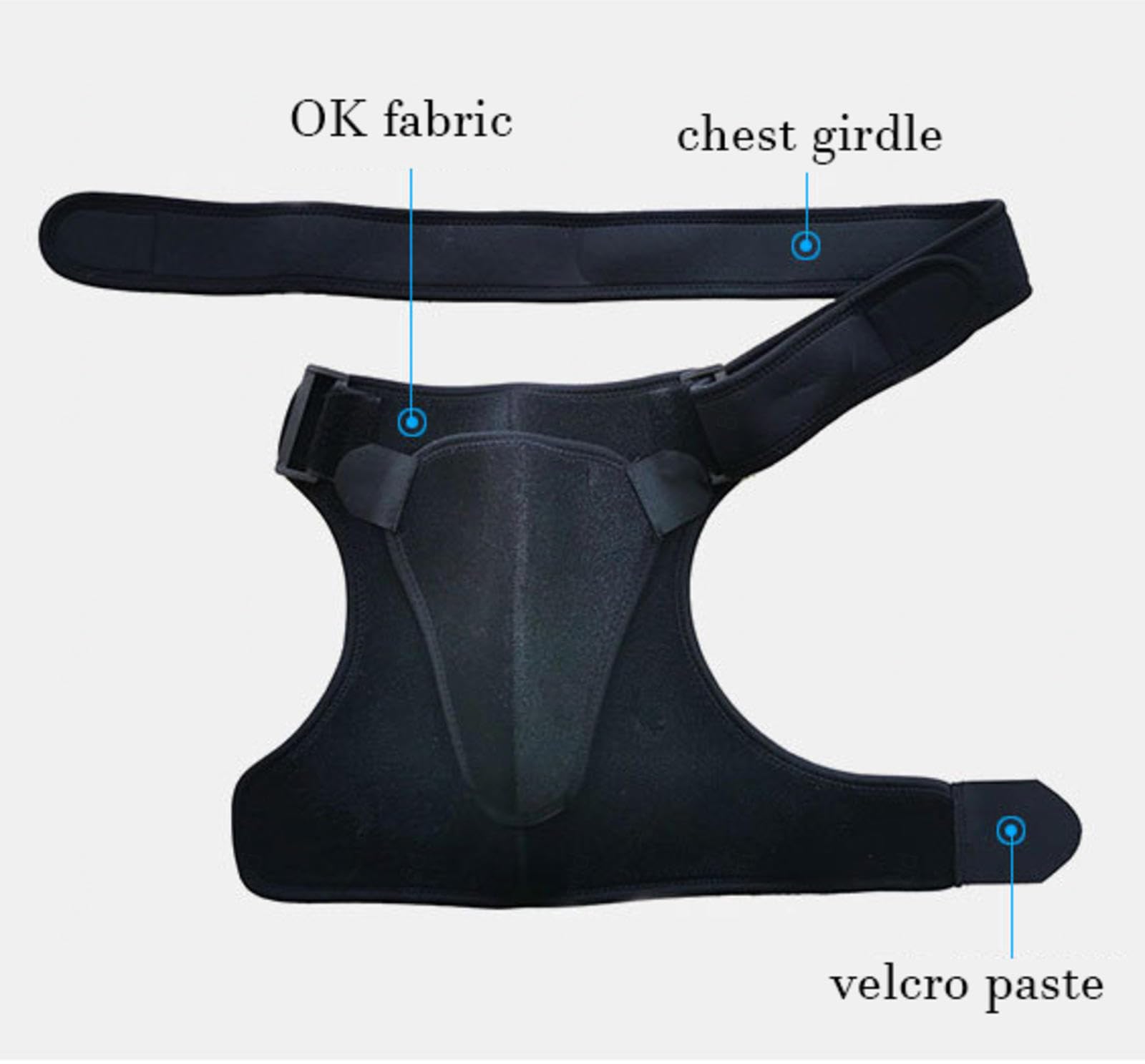 NIBHZ Tutore per Spalla Recupero da Infortunio Supporto per Compressione Manicotto Avvolgente per Stabilità della Spalla, per Cuffia dei Rotatori Strappata, Lussazione, Tendinite