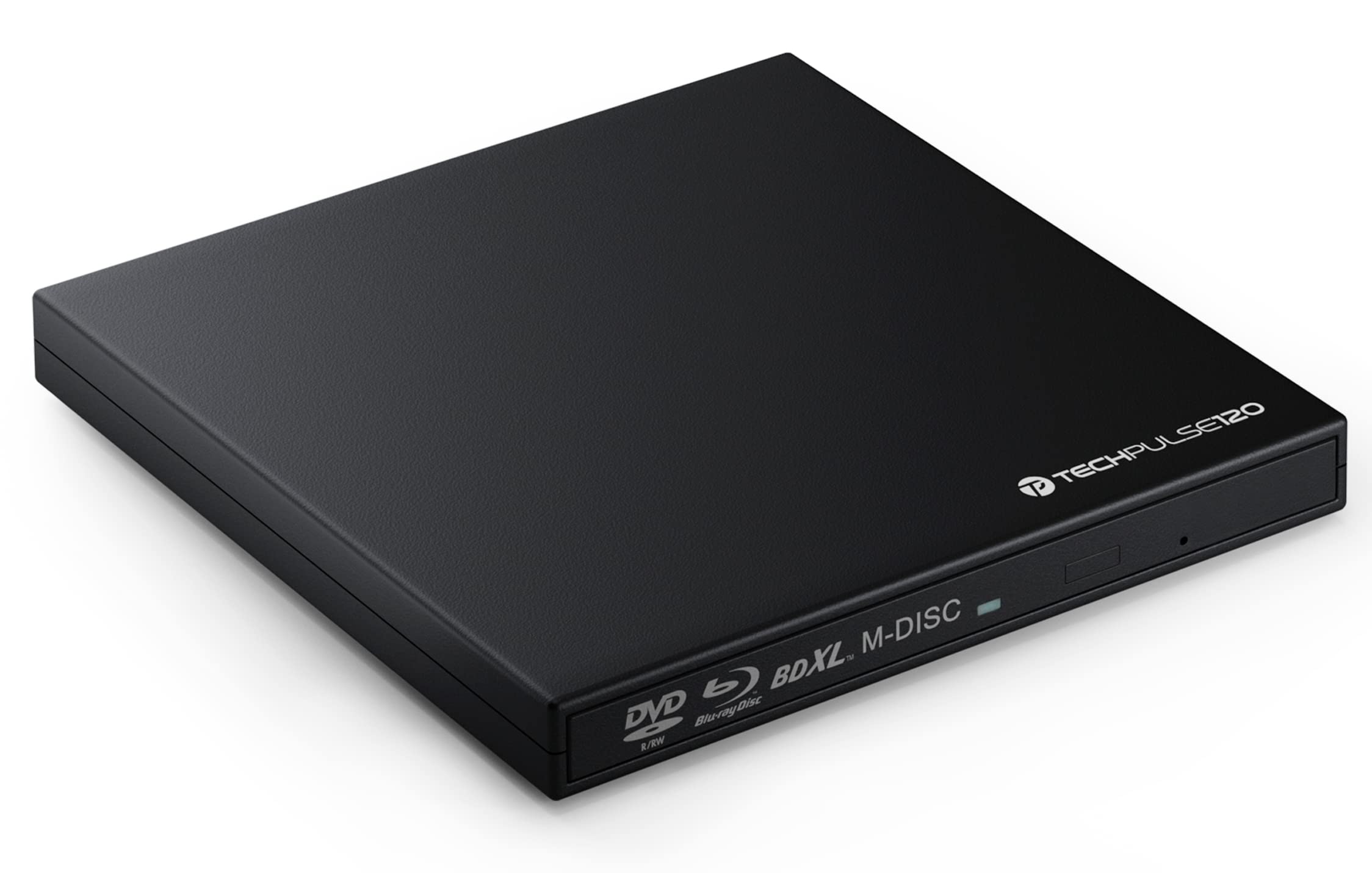 techPulse120 Blu-Ray Externe 3D M-Disc BDXL USB 3.0 Lecteur Graveur Superdrive UltraSlim Lecteur BD DVD CD Ultra pour Ordinateur