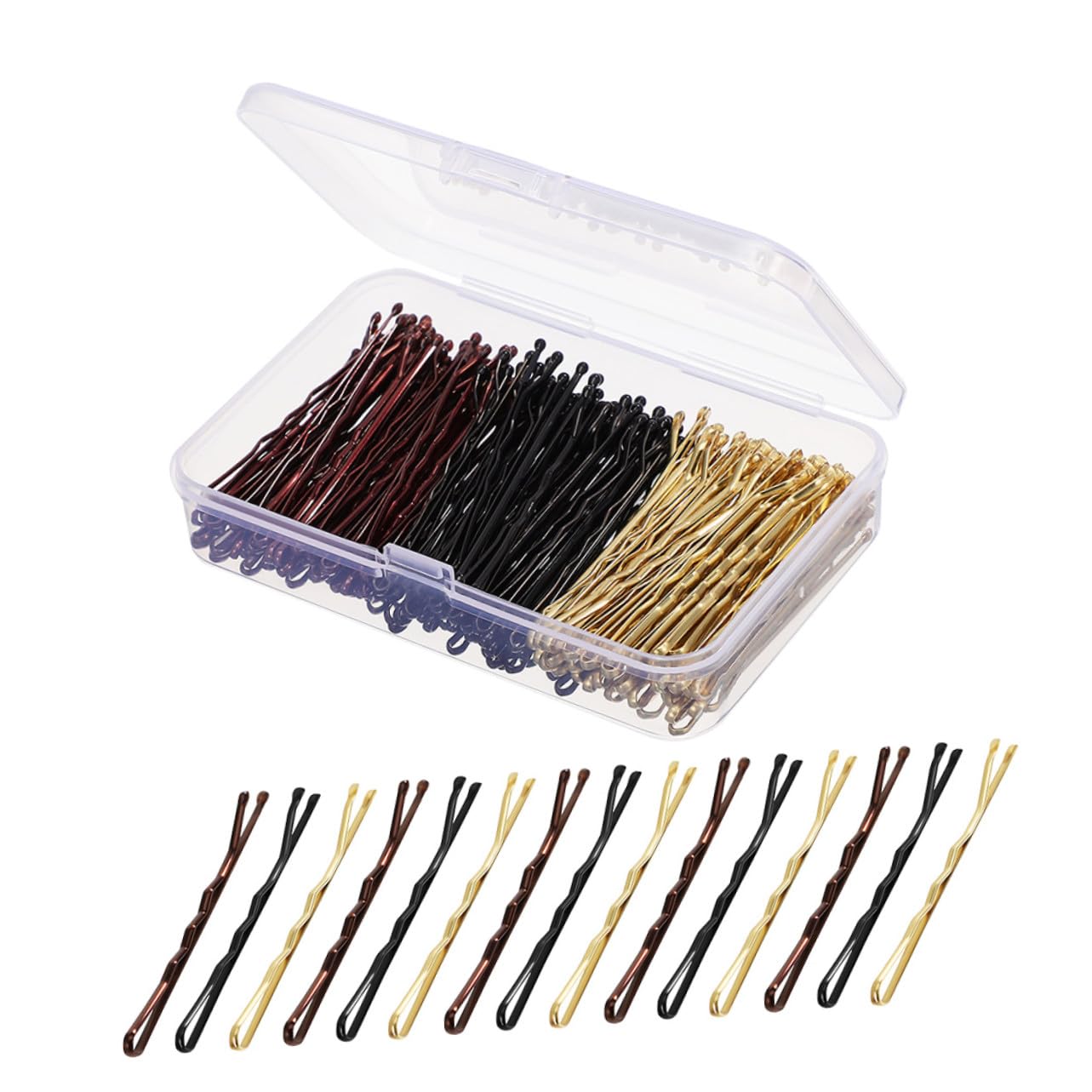 900 Wellige Haarspangen für Frauen und Mädchen Haarklammern für Langes Dickes Haar Dekorative Wellen Haarpins zum Fixieren von Hochsteckfrisuren und Flyaways Einfaches Styling