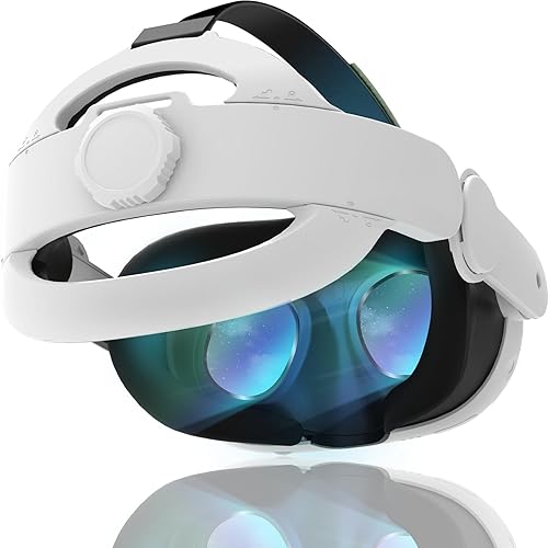 Head Strap for Oculus Quest 3 Uniplay VR Accessories Comfort and Pressure-Free Elite Strap Replacement Enhanced Support Suitable for Children and