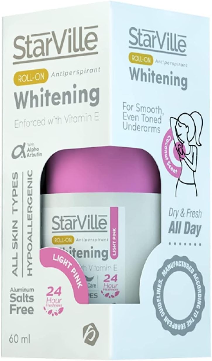 roll on whitening light pink free 60 ml