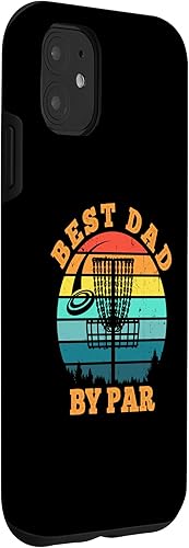 Miniatura 9 de iPhone XXS Best Dad By Par Disc Golf Funny Frisbee Golfer Fathers Day Case