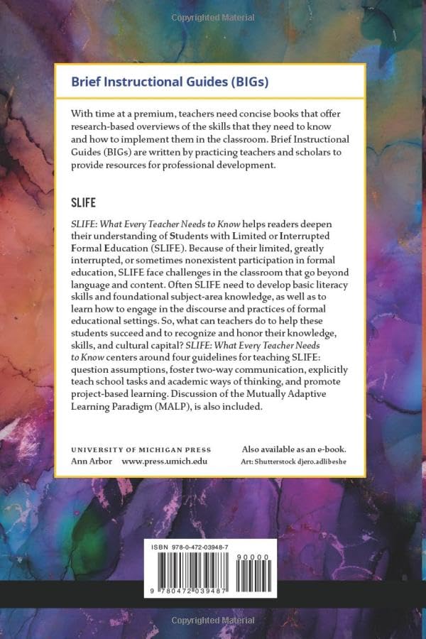 SLIFE: What Every Teacher Needs to Know (BIGs (Brief Instructional Guides)) - Image 2