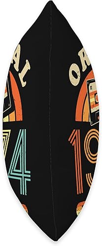 Miniatura 2 de Retro Limited Edition 1974 Cassette Tape 50th Birthday Throw Pillow