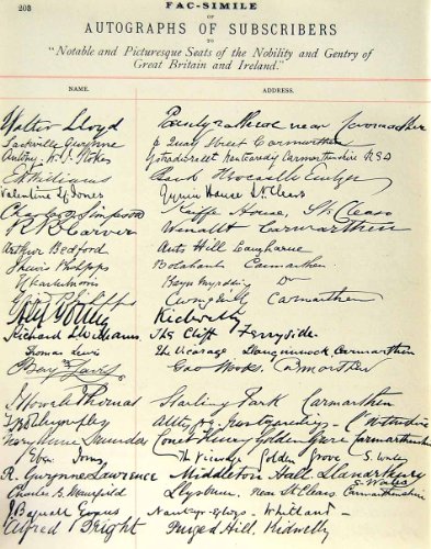 original old antique victorian print PETITE NOBLESSE GRANDE-BRETAGNE IRLANDE DE NOBLESSE D'ADRESSE DE 1880 AUTOGRAPHES original old antique victorian print PETITE NOBLESSE GRANDE-BRETAGNE IRLANDE DE NOBLESSE D'ADRESSE DE 1880 AUTOGRAPHES
