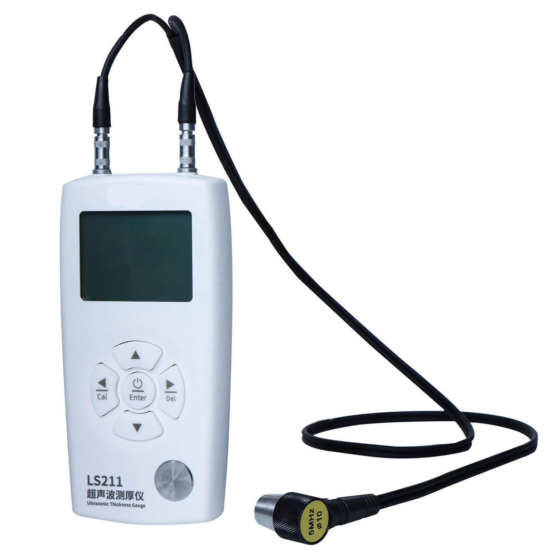 Medidor de Espesor, Medidor de espesor por ultrasonido LS211, instrumento medición prueba UT, herramienta 0,8-600mm