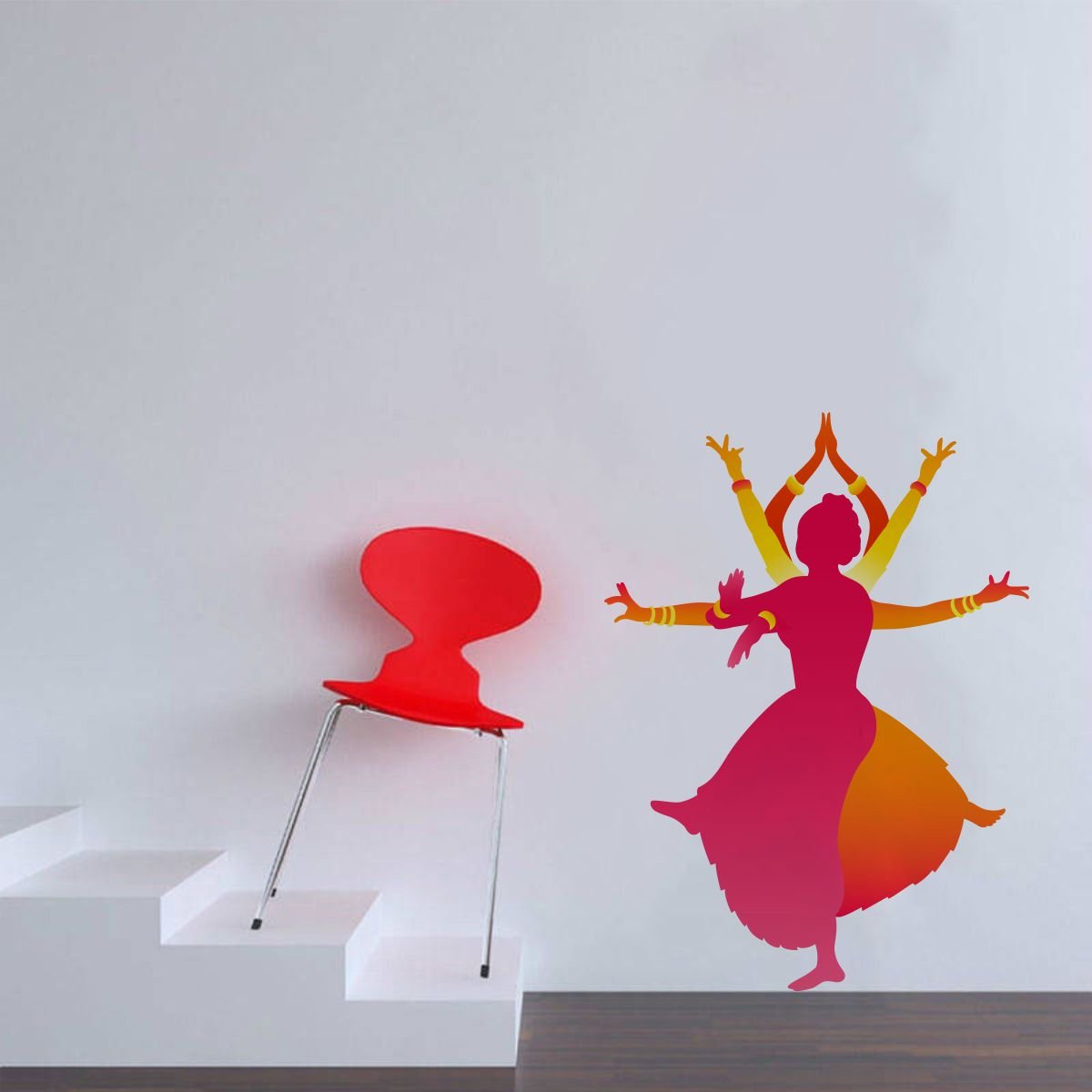 Rawpockets Bharatanatyam Female Dance Wall Sticker (PVC Vinyl, 1 cm x 105 cm x 70 cm) (B06VV8GRD1) Amazon Price History, Amazon Price Tracker