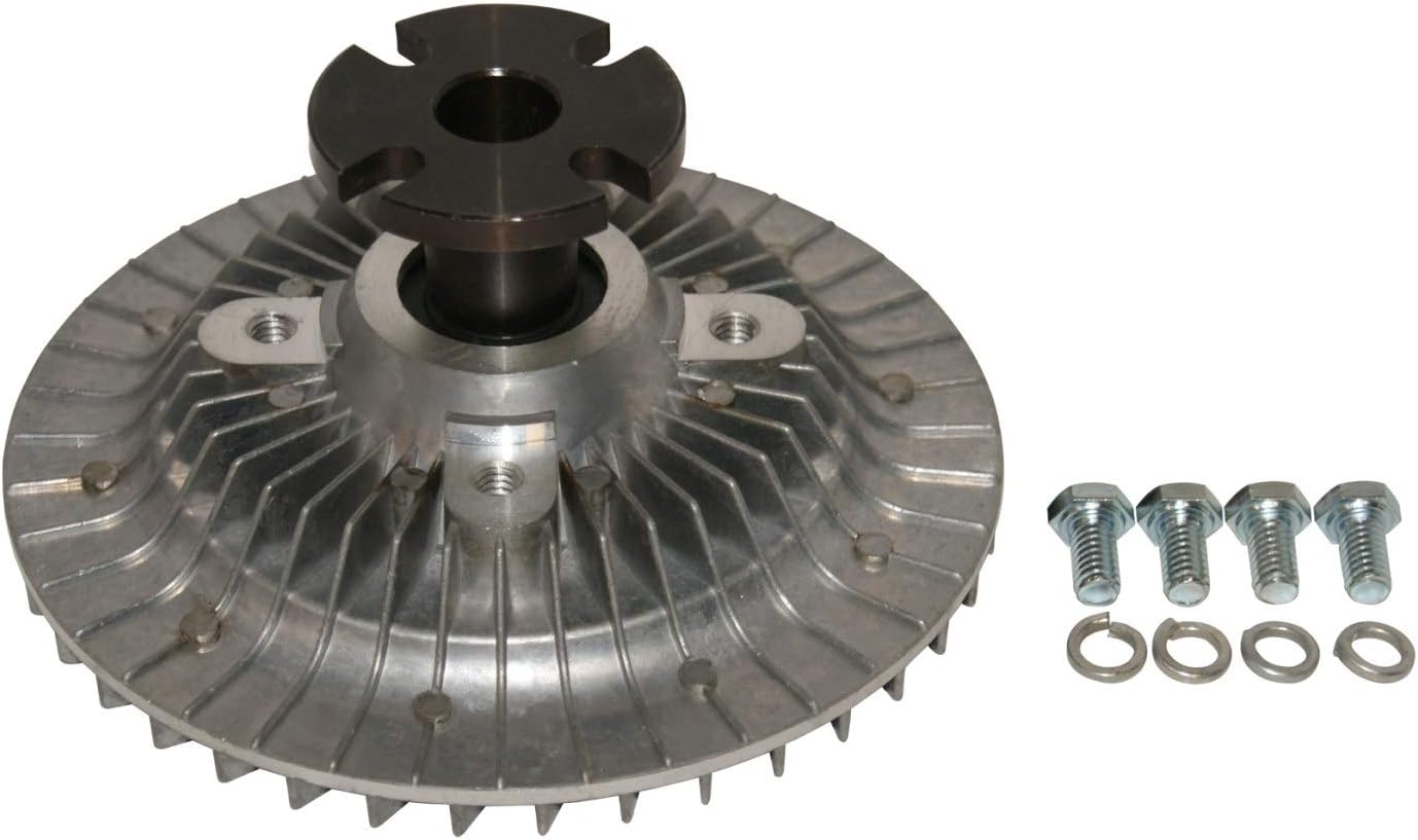 Rareelectrical Hvac Fan Clutch Compatible With 1955-1969 Chevrolet Bel Air 3.4L/3.8L V6/5.0L/5.7L V8 Thermal Viscous Engine Cooling Temperature Activated Direct Replacement Replaces Ford C6oz8616a New