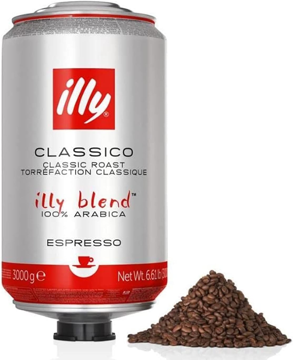 Illy 7578 Classic Roast Coffee Beans, 3 kg