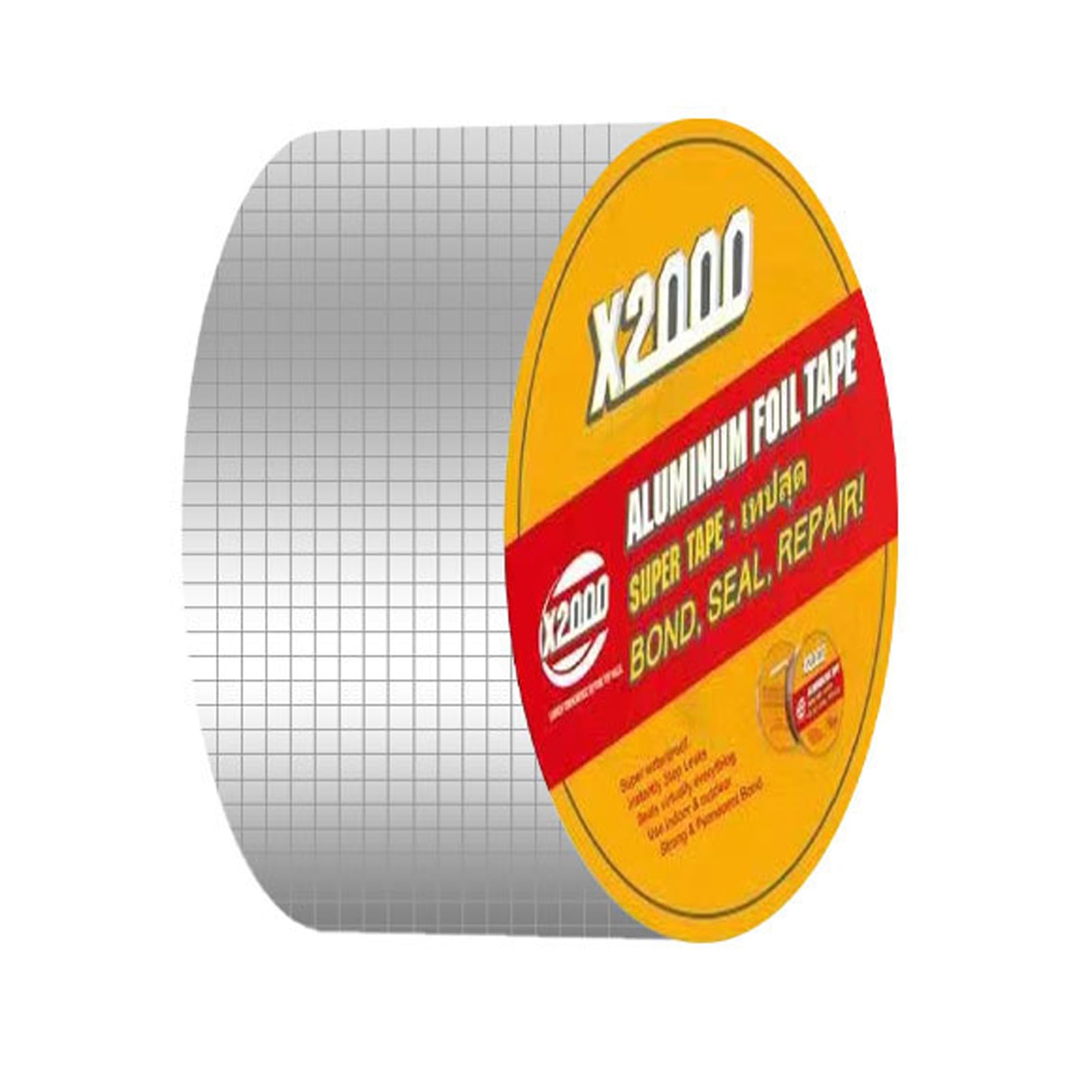 Cinta impermeable- Cinta de Butilo Impermeable Autoadhesiva- Cinta de sellado multiusos- impermeable cinta de aluminio cinta de reparación para Fugas en Techo/Espacio enAlféizar de Ventana/Tubería