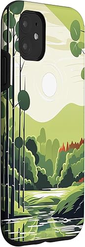 Miniatura 9 de iPhone XXS Bamboo Radiance Nature's Chromatic Brilliance Shines Case