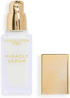 Revolution Pro Miracle Serum, Hydrating Face Serum, Helps Dullness & Uneven Skin Tone with Hyaluronic Acid & Niacinamide, 1 oz