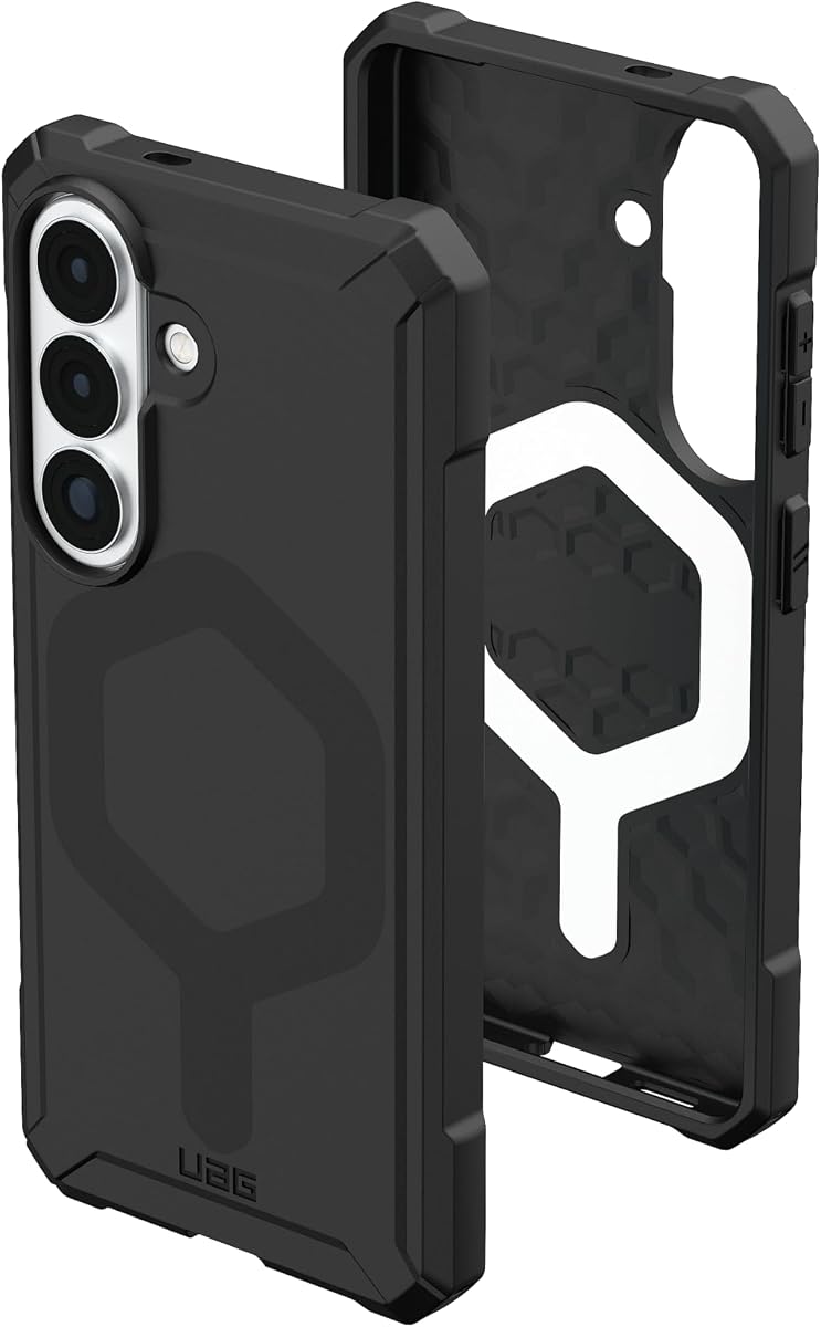 UAG for Samsung Galaxy S26 Case 6.3" Essential Armor - Magnetic Charging Compatible Rugged Military Drop Tested Protective Cover, Black