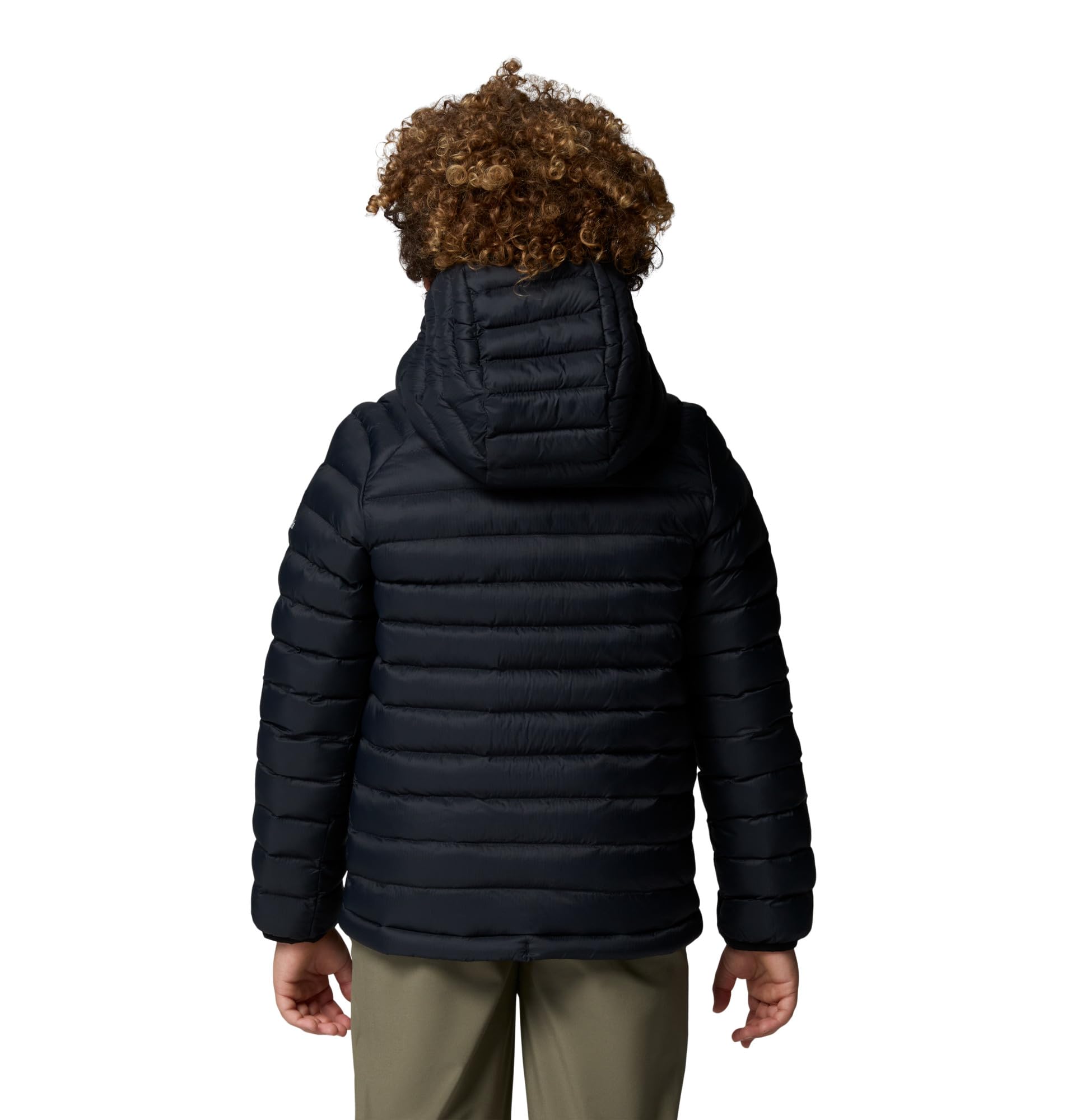 Columbia Powder Pass Hooded Jacket, Chaqueta Acolchada Con Capucha para Junior Unisex