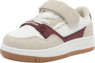 Nautica Kids Adjustable Strap Shoes | Comfortable Casual Sneakers for Boys and Girls, Toddlers & Little Kids
