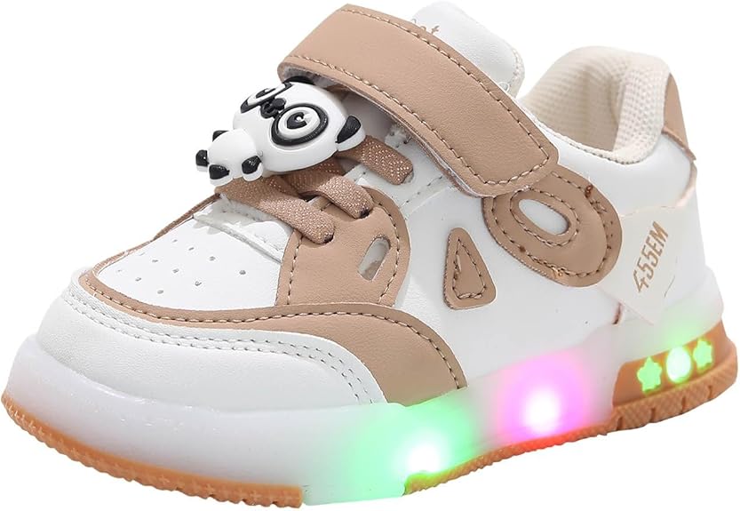 Kinder Sportschuhe Mit LED-Lichtern - Leichte Turnschuhe Mit Klettverschluss