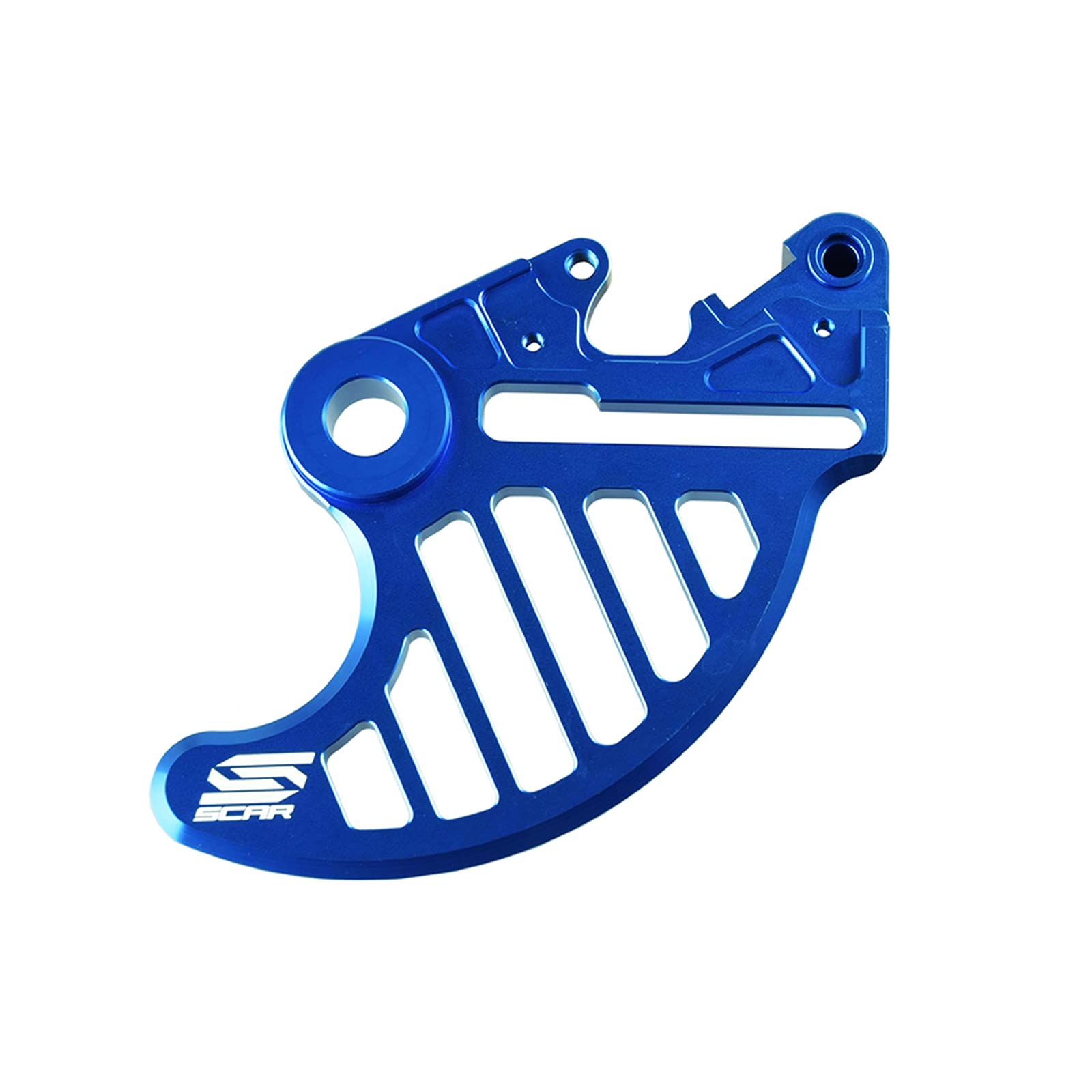 SCAR BREMSSCHEIBEN-SCHUTZ HINTEN kompatibel mit SHERCO SER SEFR 125 250 300 450 14-22 - Blau