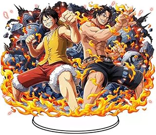 Anime Figure Acrylic Display Risers Stands Animation Around Figure Model Holder Decorative Cartoon Fans Halloween Gift(Luf...