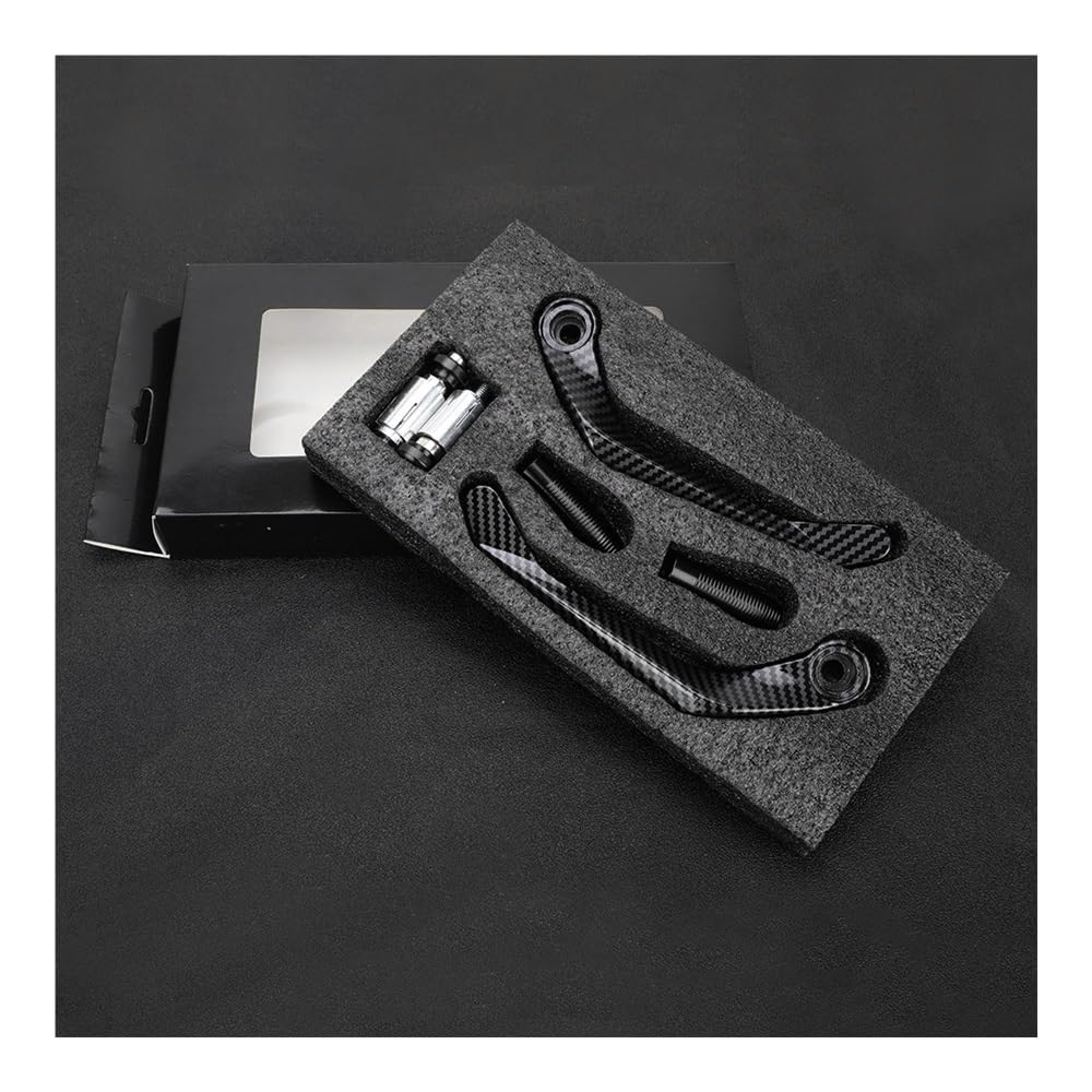 Beqlxta Black No Logo Brake Lever Guard For Xrv750 For Africa Twin Crf1000l Crf1100l Motorcycle Handlebar Brake Clutch Lever Hand Guard Protector Handguard(Black No Logo)