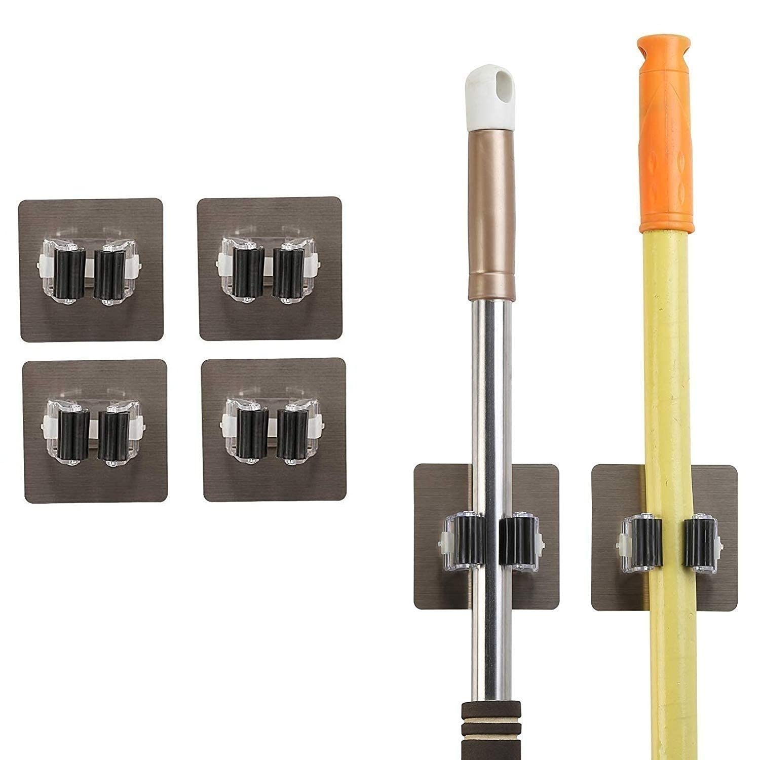 See full amazon price history chart for GREEYA Wall Mounted Mop Organizer Holder - Set of (4) GREEYA Wall Mounted Mop Organizer Holder - Set of (4) (B098F57921) Amazon Price History, Amazon Price Tracker