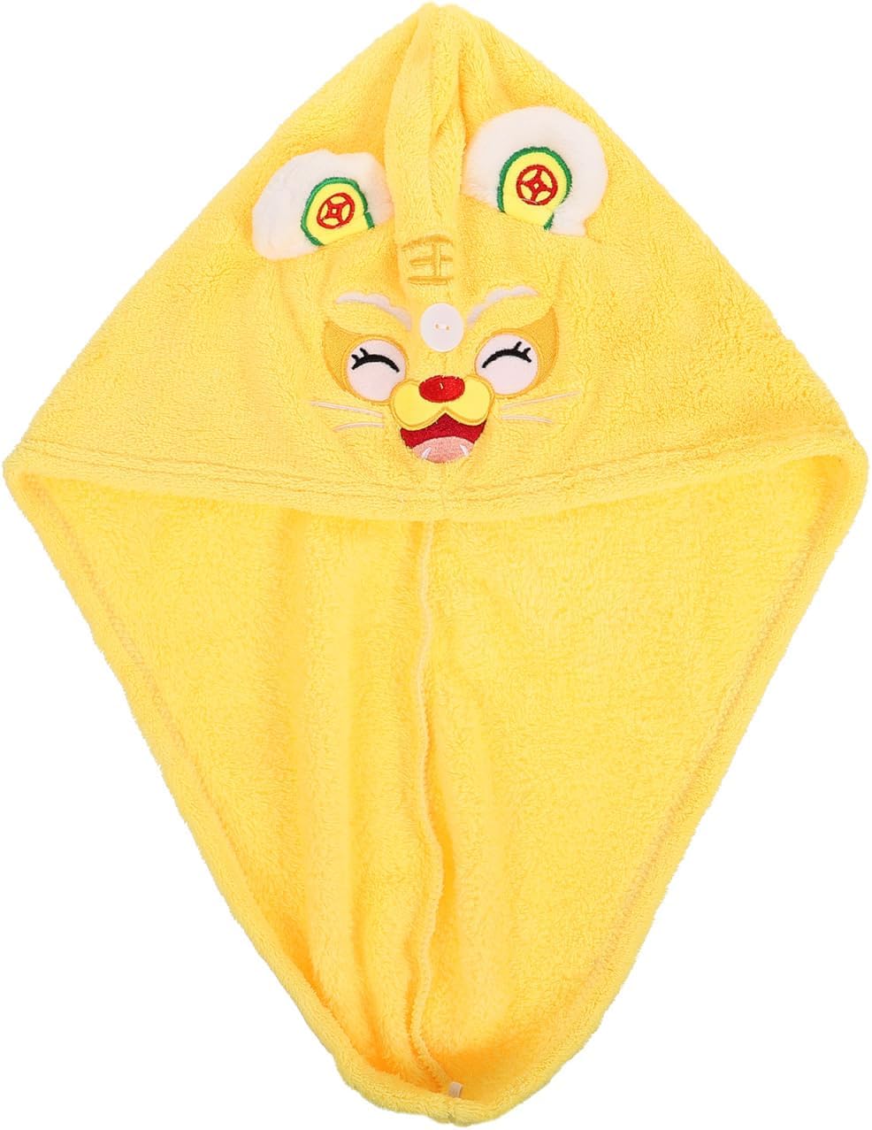 FRCOLOR Women Hair Towel Wrap Hair Drying Towel Hat for Wet Quick Absorbent Turban Soft Lightweight Head Wrap for Home Spa Travel Salon Pool