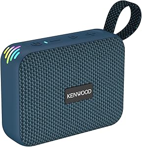 Kenwood AS‑60BT speaker Bluetooth portatile 5W impermeabile blu