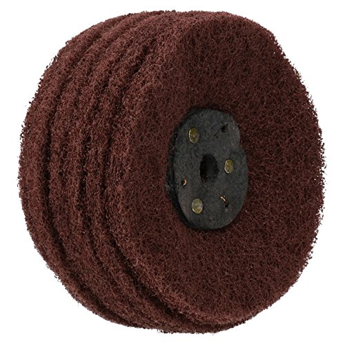 Coarse Medium Fine Scotchbrite Rust Paint Remover Polishing 3 Mops 4