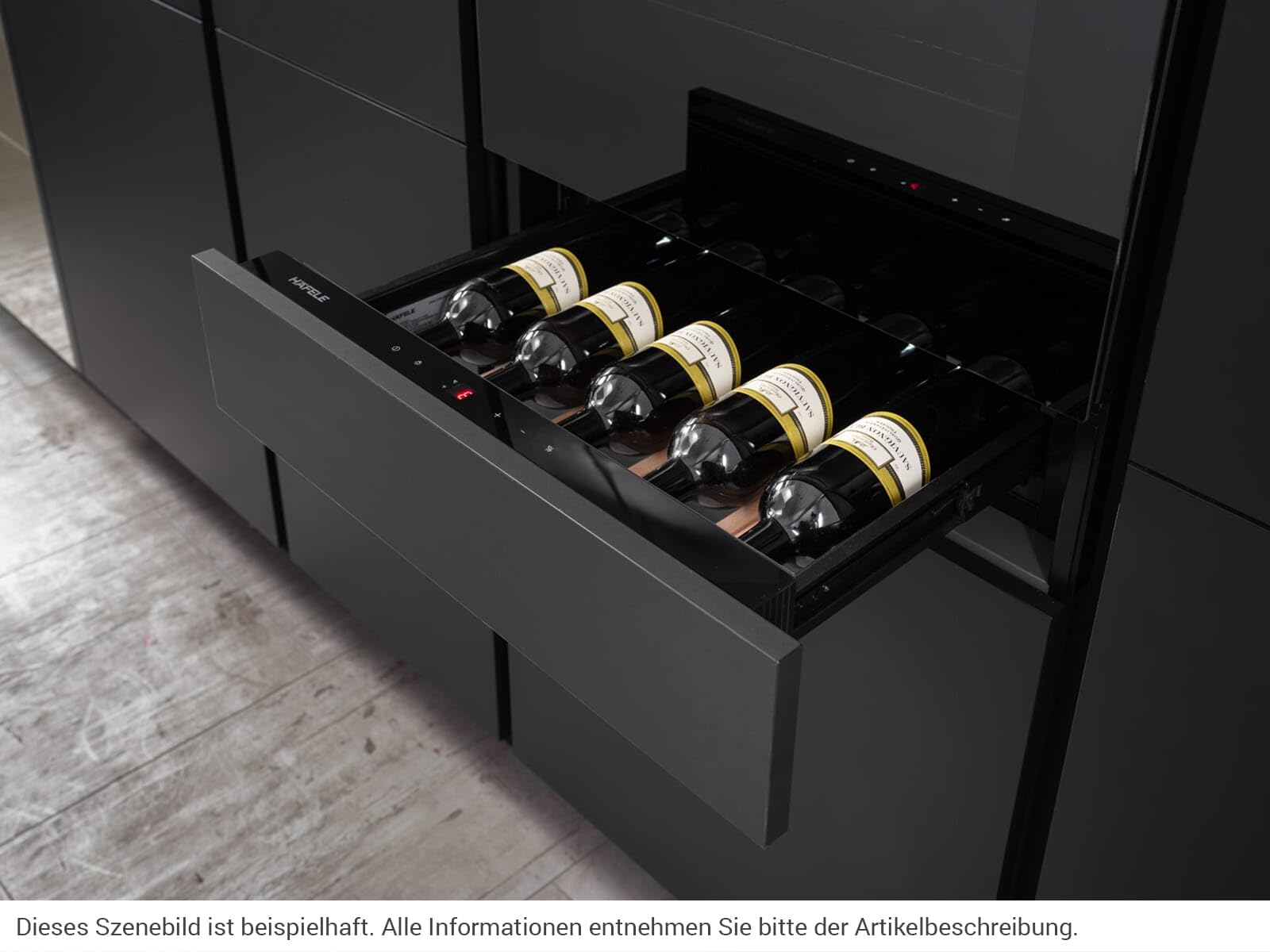 HÄFELE Assedo RIW34Sd14da Einbau-Weinkühlschublade