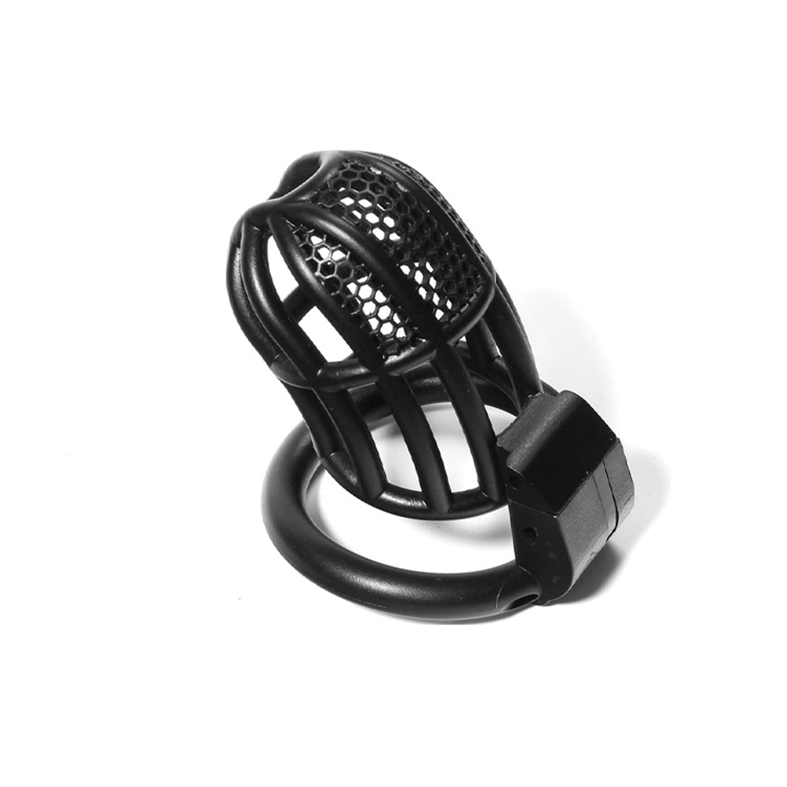PInk Chastity Cage Uomo Gabbia Pene Sissy Cintura Di Castità Maschile Cock Cage Erotitici Sexy Per Coppie (Black)