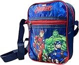 sac bandouliere avengers Avec poche frontale pour ranger de petits accessoires.