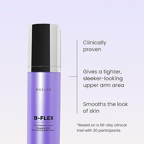 Miniatura 2 de MAËLYS B-FLEX - Crema reafirmante para brazos para mujer, crema para piel crepey y envejecimiento, crema reafirmante y tensora de la piel para