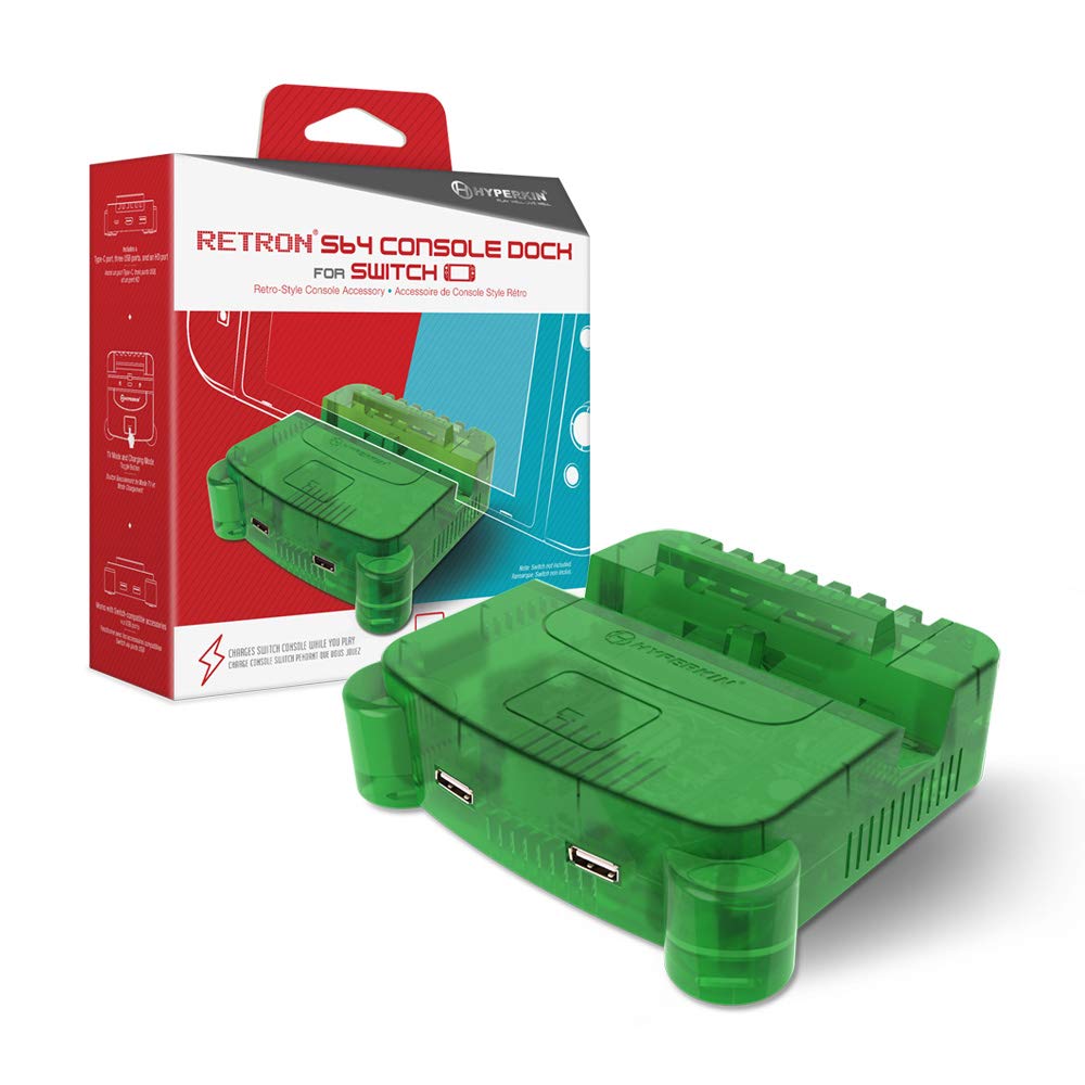 Amazon.com: RetroN S64 Console Dock: Lime Green for Nintendo
