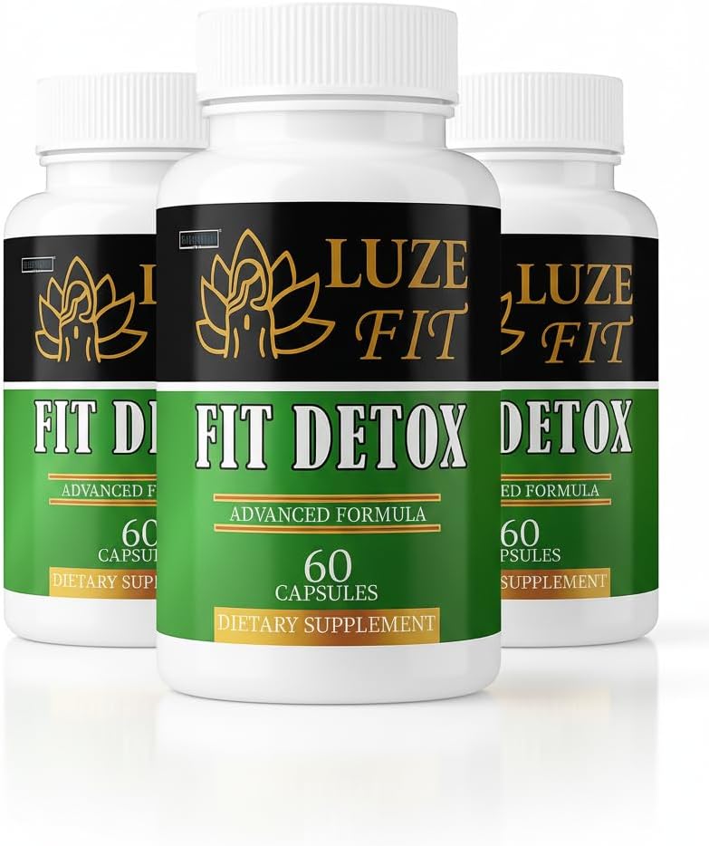Luze Fit Detox - Official LuzeFit Detox Premium Capsules Advanced Formula, LuzeFitDetox Pills All Natural Support Capsulas Health Pastillas for Overall & Wellness, 60 Capsules for 1 Month (2)