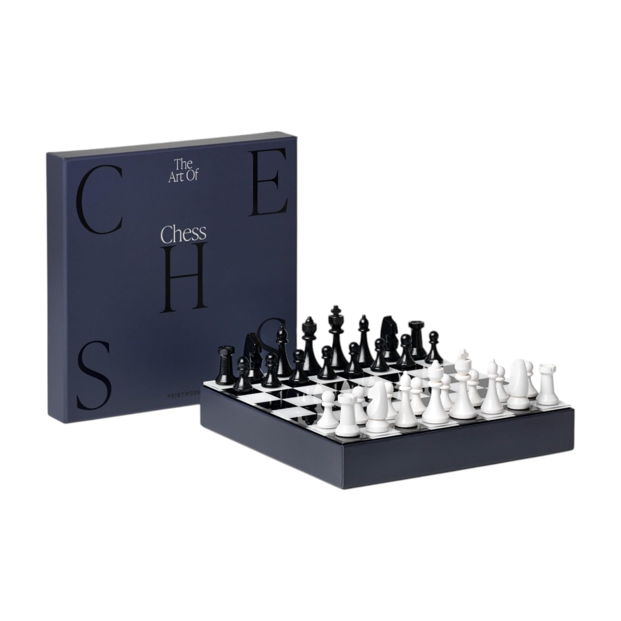 ■新品■ Arc of CHESS 全アルバム六枚セット Amazon.com: Printworks Art of Chess – Black & White Wooden Chess