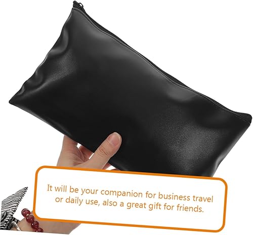 Miniatura 7 de Tofficu 2 unids impermeable bolsa de depósito carpetas de oficina impermeable bolsa de documentos impermeable bolsa de documentos carpeta de recibos