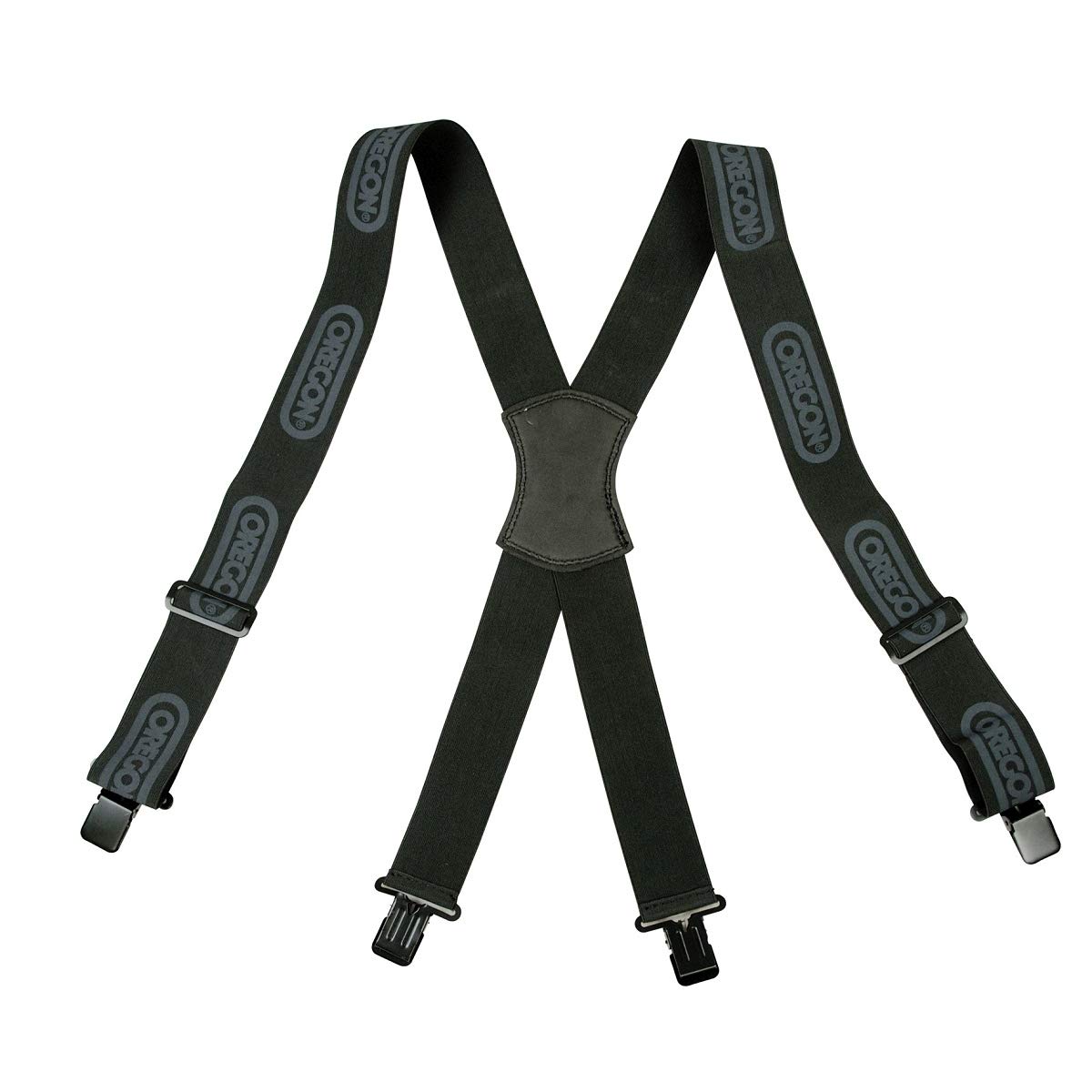 Oregon Black 562411 Logger Braces With Metal Clips