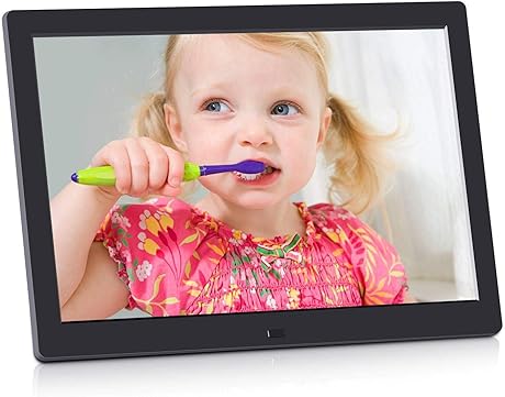 LSY Zoll Digitaler Fotorahmen Hohe AuflAsung 1280 800 Elektronischer
Bilderrahmen mit Human Soil Induction Fernbedienung Kalender
Uhrfunktion Schwarz : Digitale Bilderrahmen LSY Zoll Digitaler Fotorahmen Hohe AuflAsung 1280 800 Elektronischer
Bilderrahmen mit Human Soil Induction Fernbedienung Kalender
Uhrfunktion Schwarz : Digitale Bilderrahmen