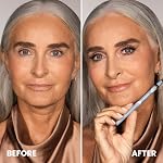 Prime Prometics PrimeEyes Glide Eyeliner pour les femmes matures – imperméable, long séjour et mess-proof – Gel Creme Texture, Aiguisseur discret et Smudger efficace (Wood (Brown))