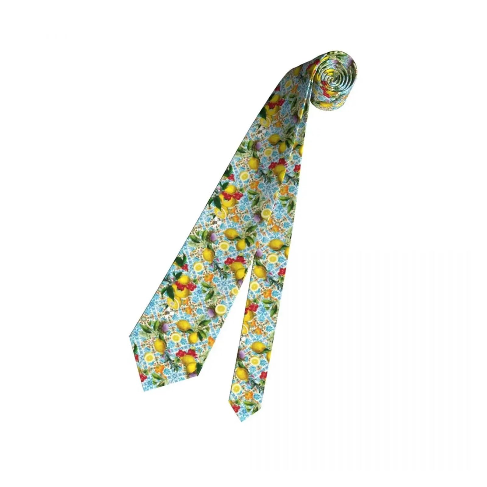 Corbatas Para Hombre Corbata romántica de azulejos for hombre, corbata seda con pintura for negocios Boda